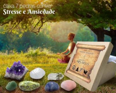 Kit Pedras Para Ansiedade e Estresse - Foto 1