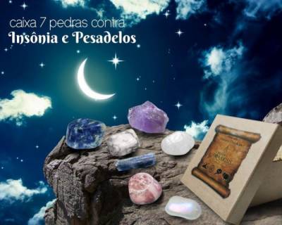 Kit de Pedras para Sono Tranquilo - Foto 1