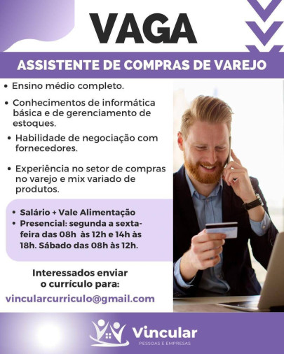 Assistente de Compras - Foto 1