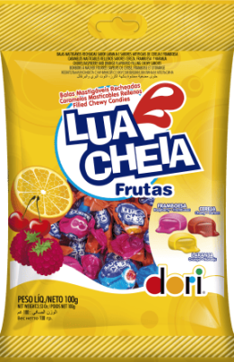 Bala Lua Cheia Frutas - Foto 1