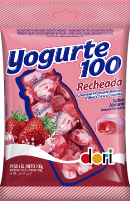 Bala Yogurte100 recheada - Foto 1