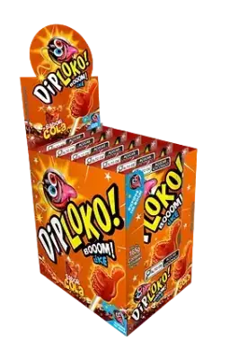 Display Pirulito DipLoko Cola Booom - Foto 1