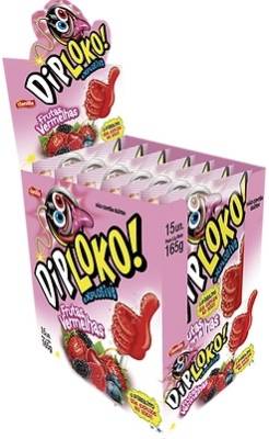 Display Pirulito DipLoko Frutas vermelhas Booom - Foto 1