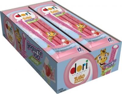 Display Regaliz Yogurte100 Ácido 12x17g - Foto 1
