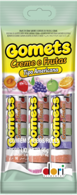 Gomets Tubo Creme Frutas 30x3unid - Foto 1
