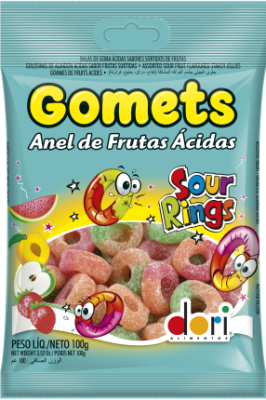 Gomets Anel de Frutas Ácida - Foto 1