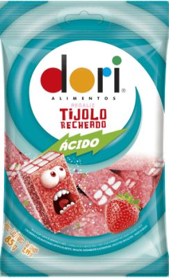 Regaliz Tijolo Ácido - Foto 1