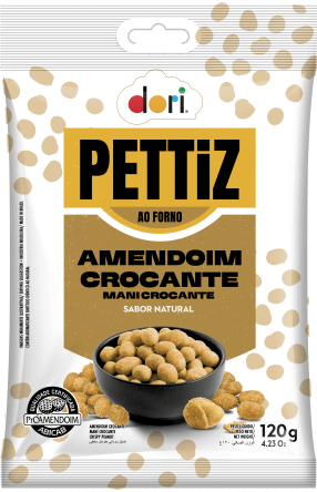 Amendoim Pettiz Crocante Natural - Foto 1