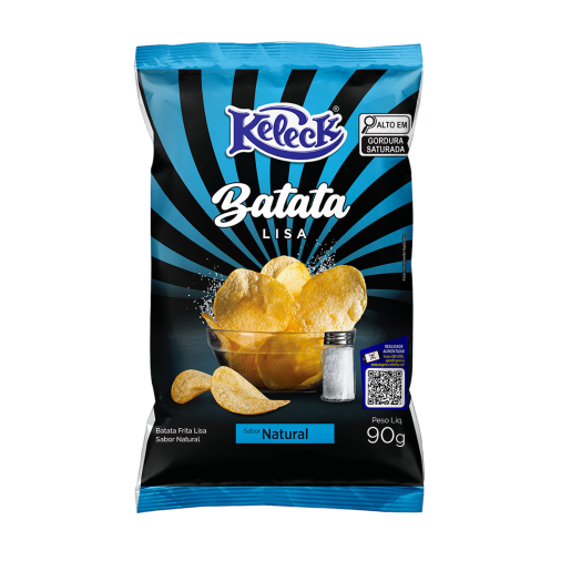 Batata Lisa Natural 90g - Foto 1