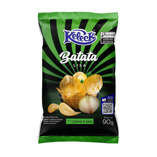 Batata Lisa Salsa e Cebola 90g - Foto 1