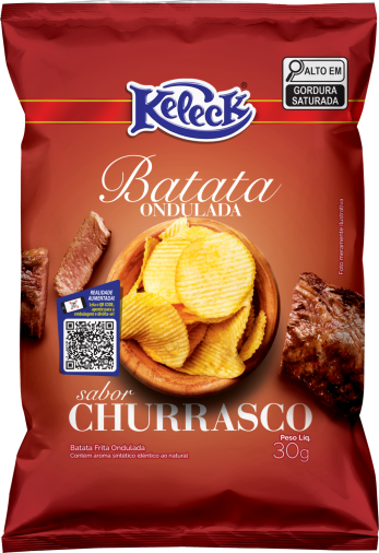 Batata Ondulada Churrasco 30g - Foto 1