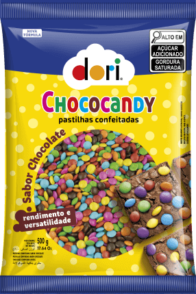 Chococandy Pastilha Confeitada Colorida - Foto 1
