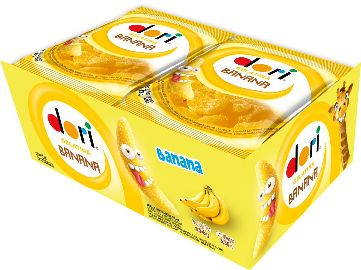 Display Gelatina Banana 12x13g - Foto 1