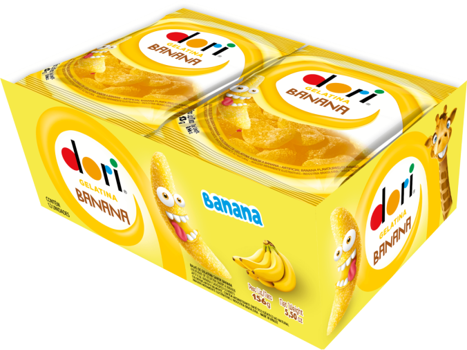 Display Gelatina Banana 12x13g - Foto 1