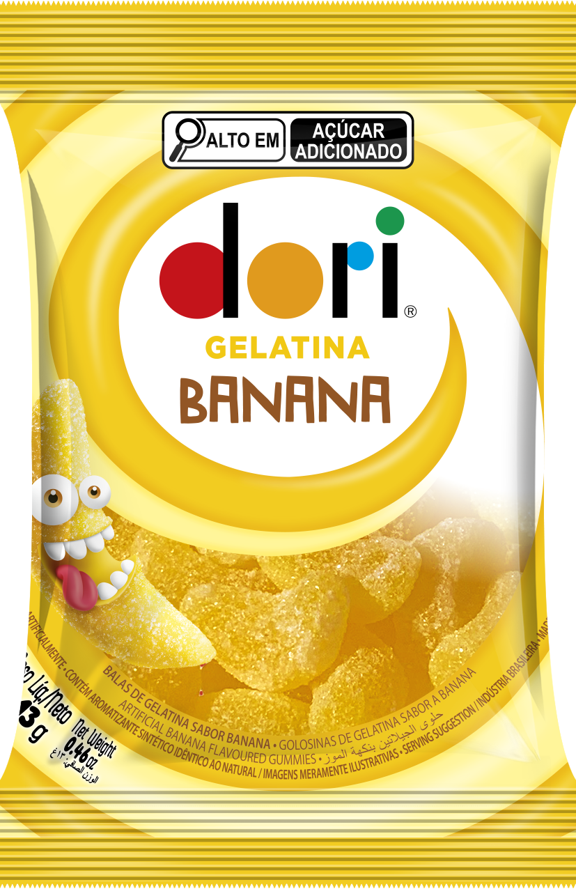 Display Gelatina Banana 12x13g - Foto 2