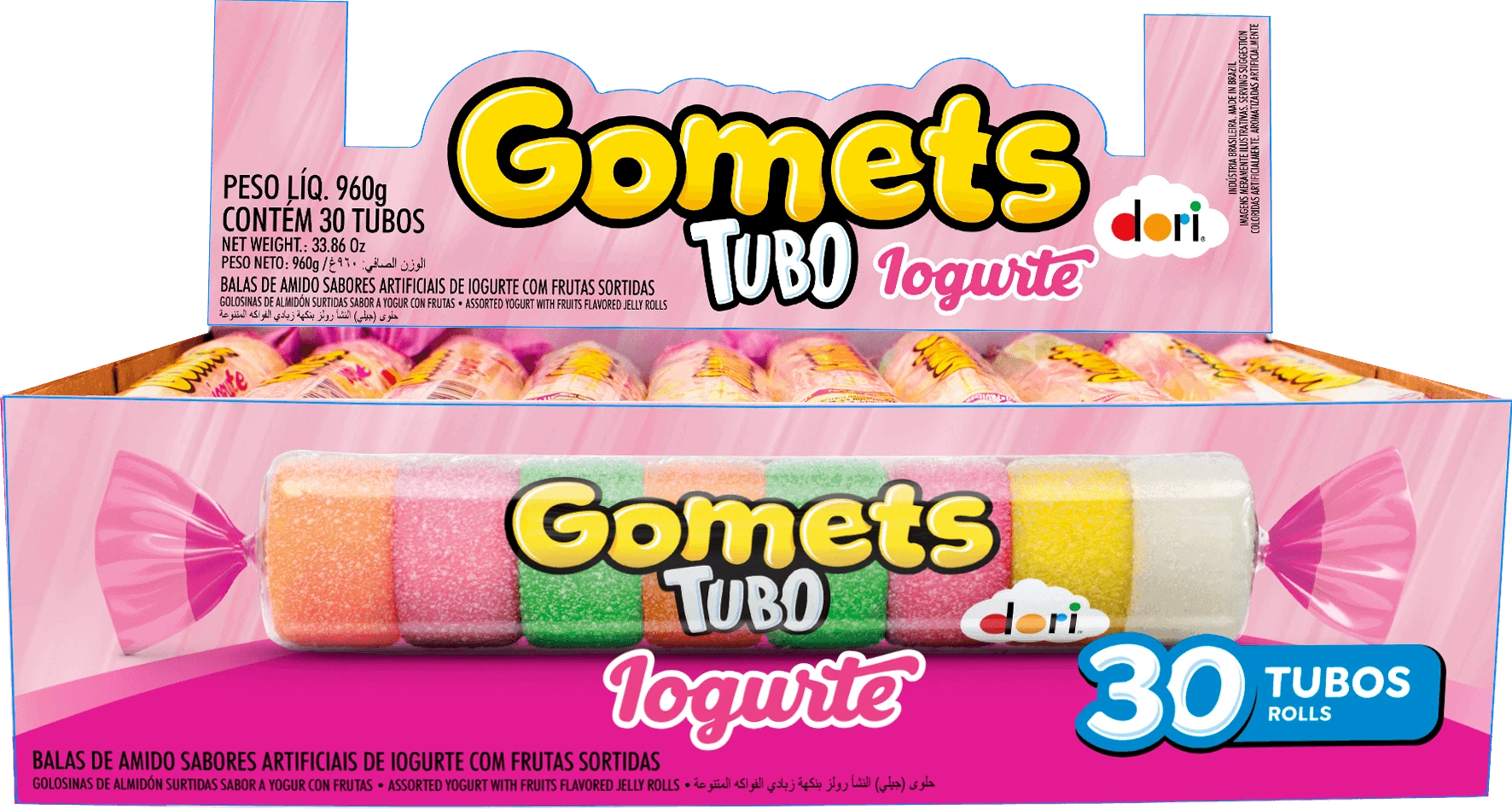 Display Gomets Tubo Iogurte 12x30unid - Foto 1