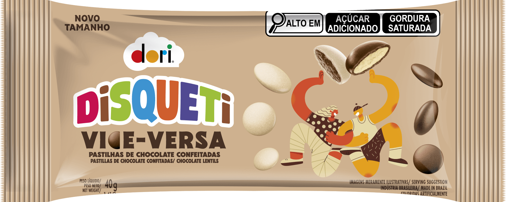 Disqueti Display Vice Versa 18x40g - Foto 1