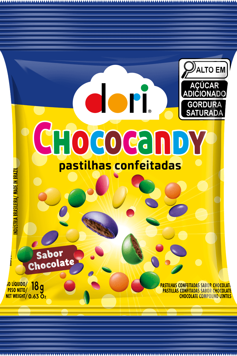 Display Chococandy Past. Conf. Coloridas 24x18g - Foto 2