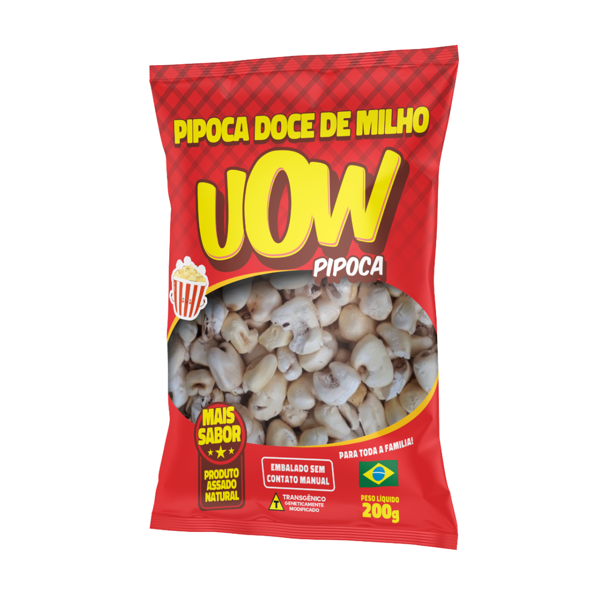 Pipoca Doce Uow - Foto 2