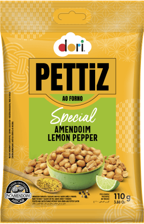 Pettiz Torrado Salgado S/Pele Lemon Pepper - Foto 1