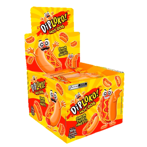 Display DipLoko Hot Dog Tutti Frutti - Foto 1