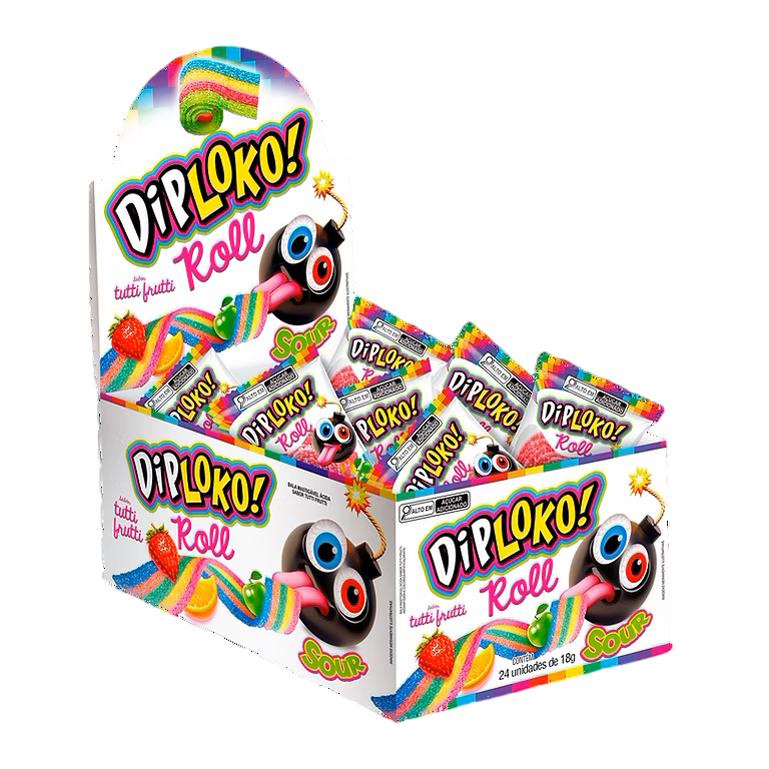 Display DipLoko Roll Tutti Frutti - Foto 1