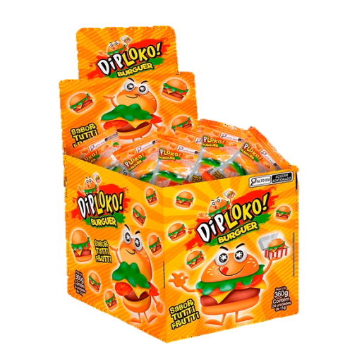 Display DipLoko Burguer Tutti Frutti - Foto 1