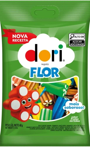 Regaliz Flor Recheada - Foto 1