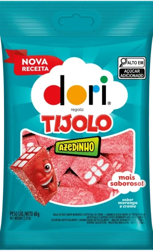 Regaliz Tijolo Ácido - Foto 1