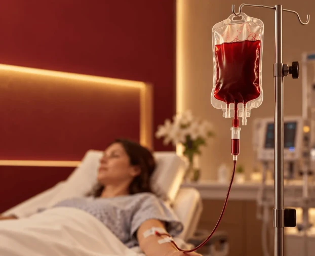 Transfusão de Sangue - Foto 1