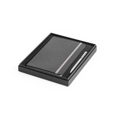 Kit de Caderno A5 e Caneta Esferográfica Moraes - Foto 1