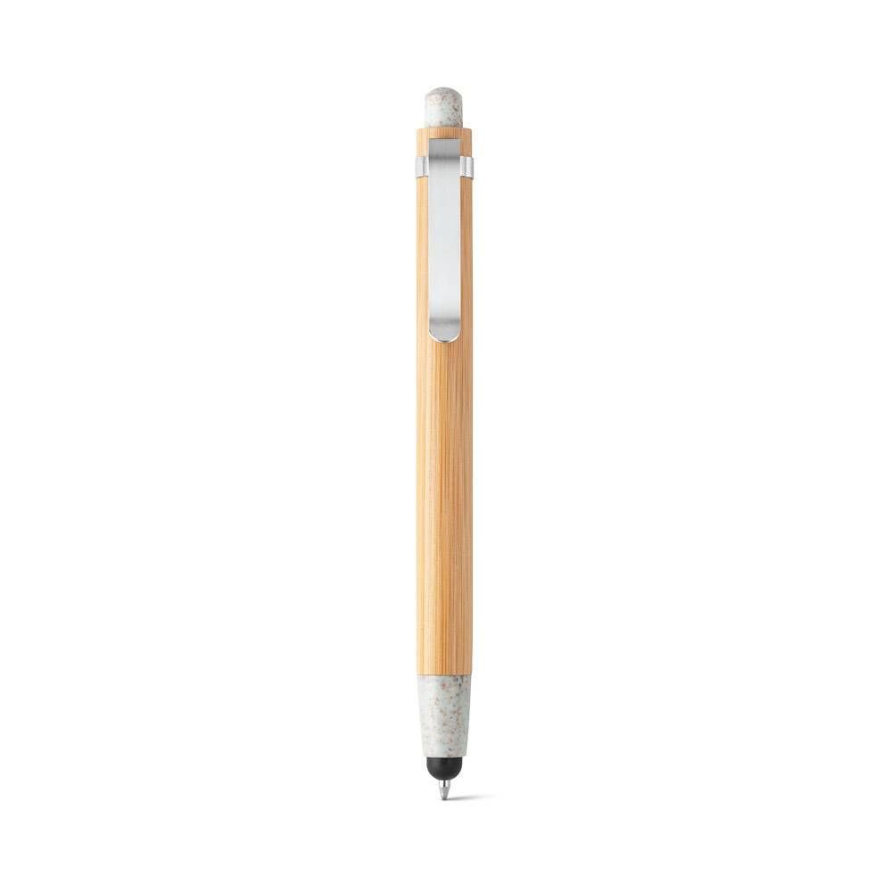 Esferográfica em bambu com ponteira touch BENJAMIN - Foto 10
