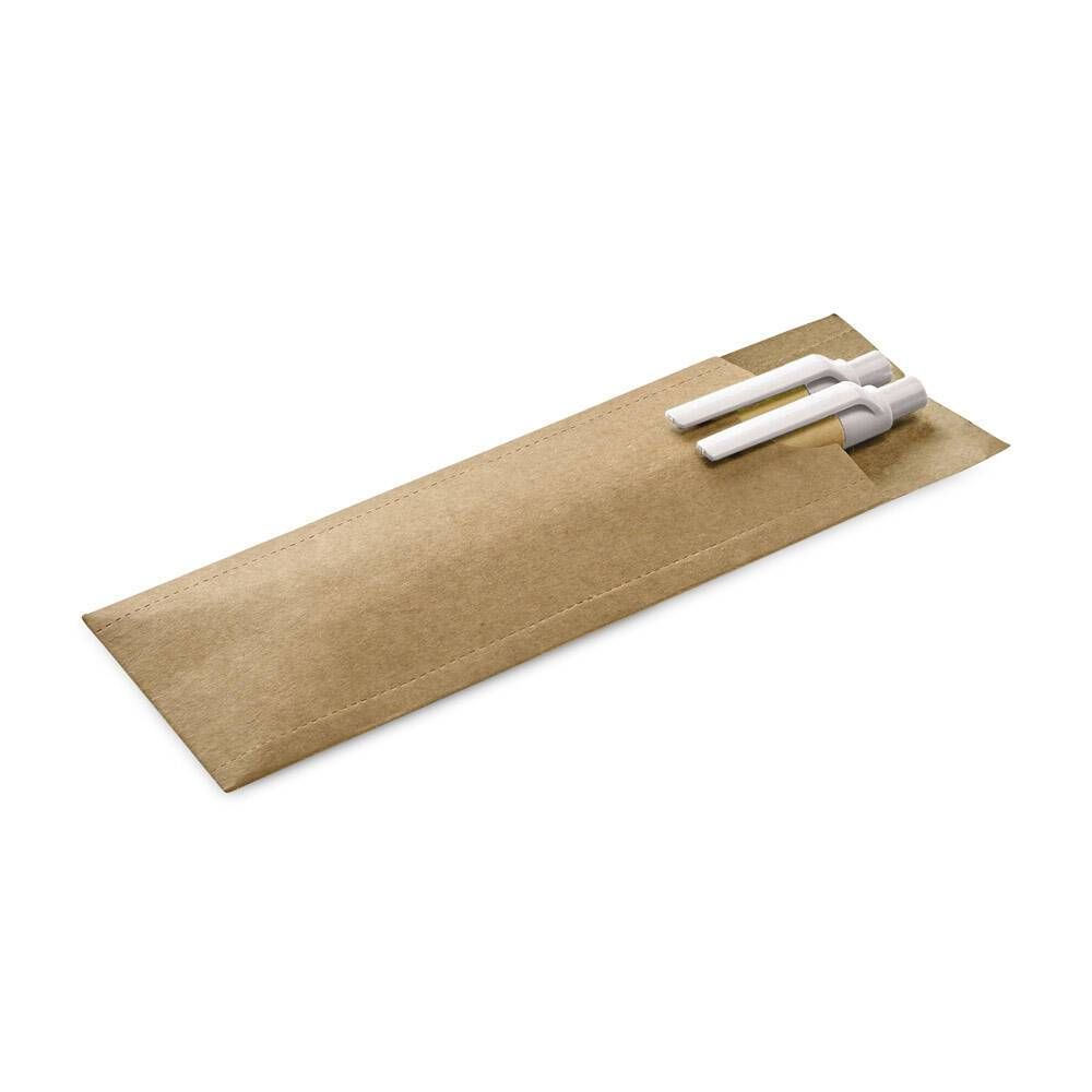 Conjunto de esfero e lapiseira em papel kraft LEAF - Foto 3