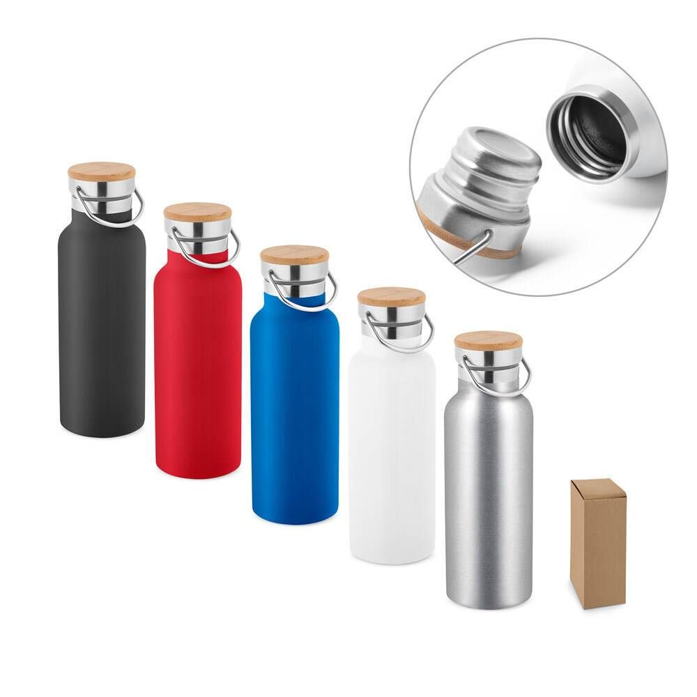Squeeze térmica em aço inox 570 mL RAGNAR - Foto 17