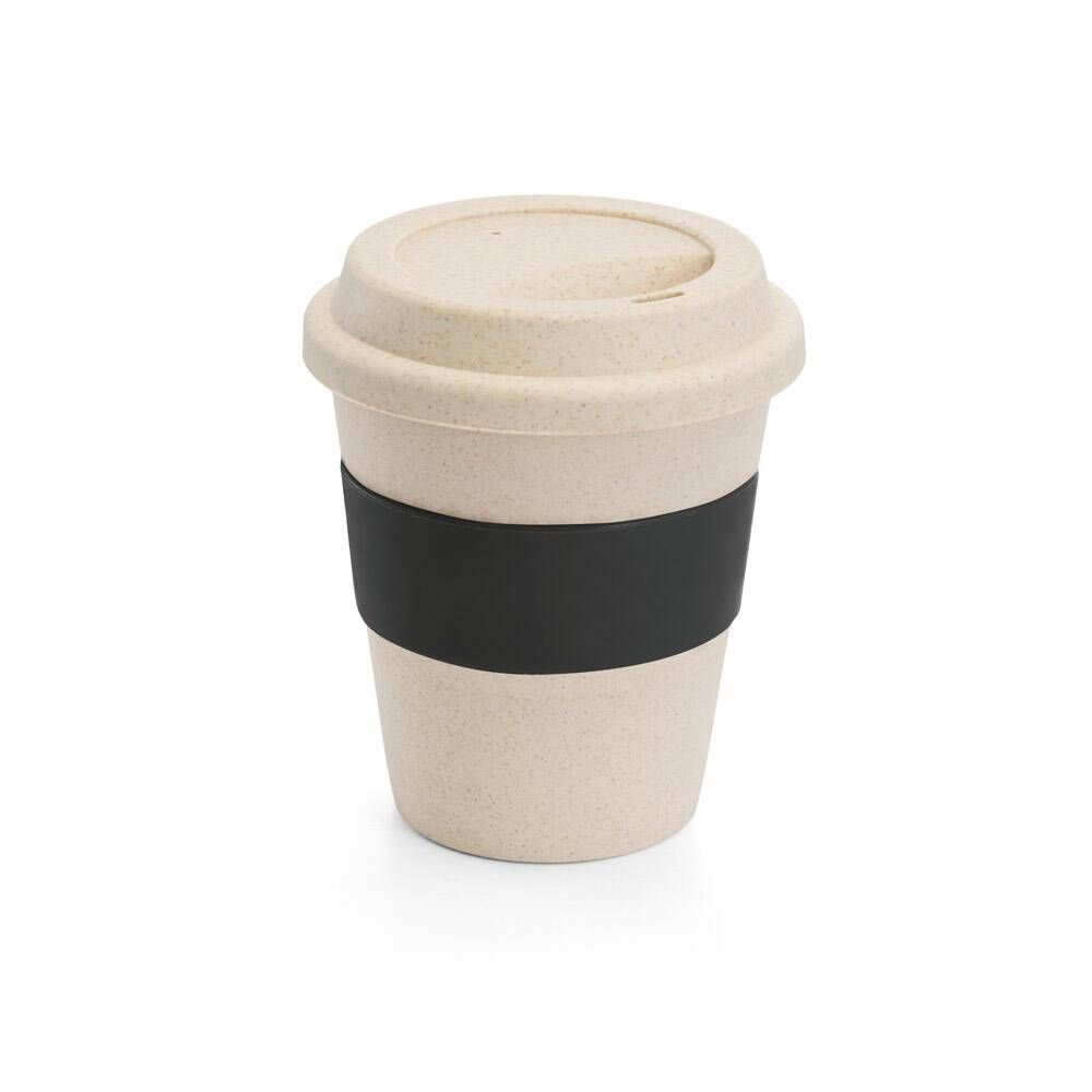 Copo de viagem em fibra de bambu (60%) e PP LATTE - Foto 3