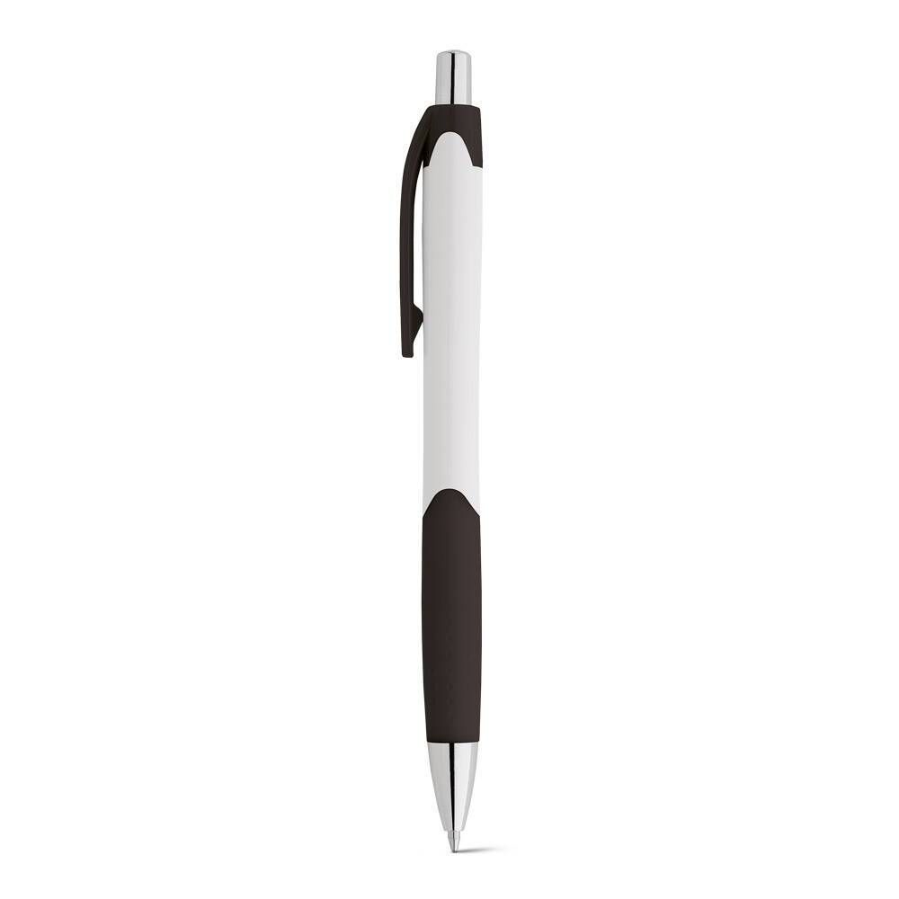 Esferográfica em ABS com grip CARIBE WHITE - Foto 3