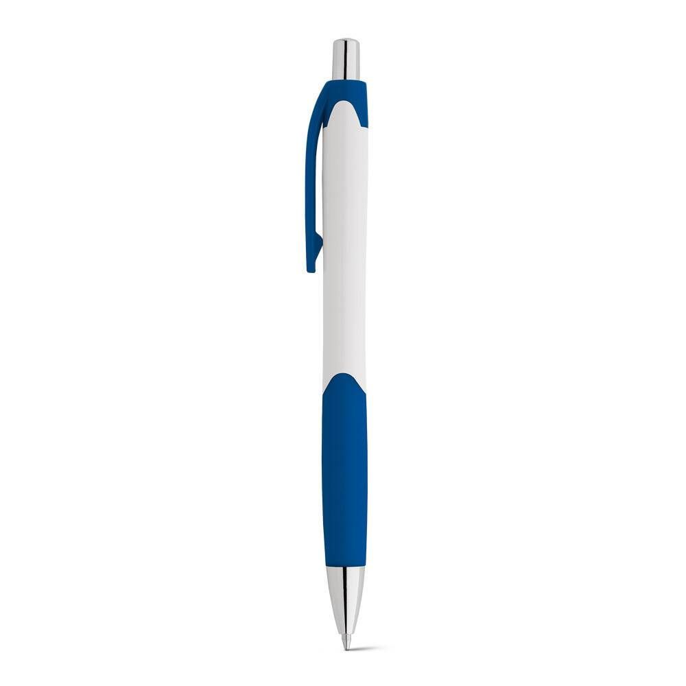 Esferográfica em ABS com grip CARIBE WHITE - Foto 4