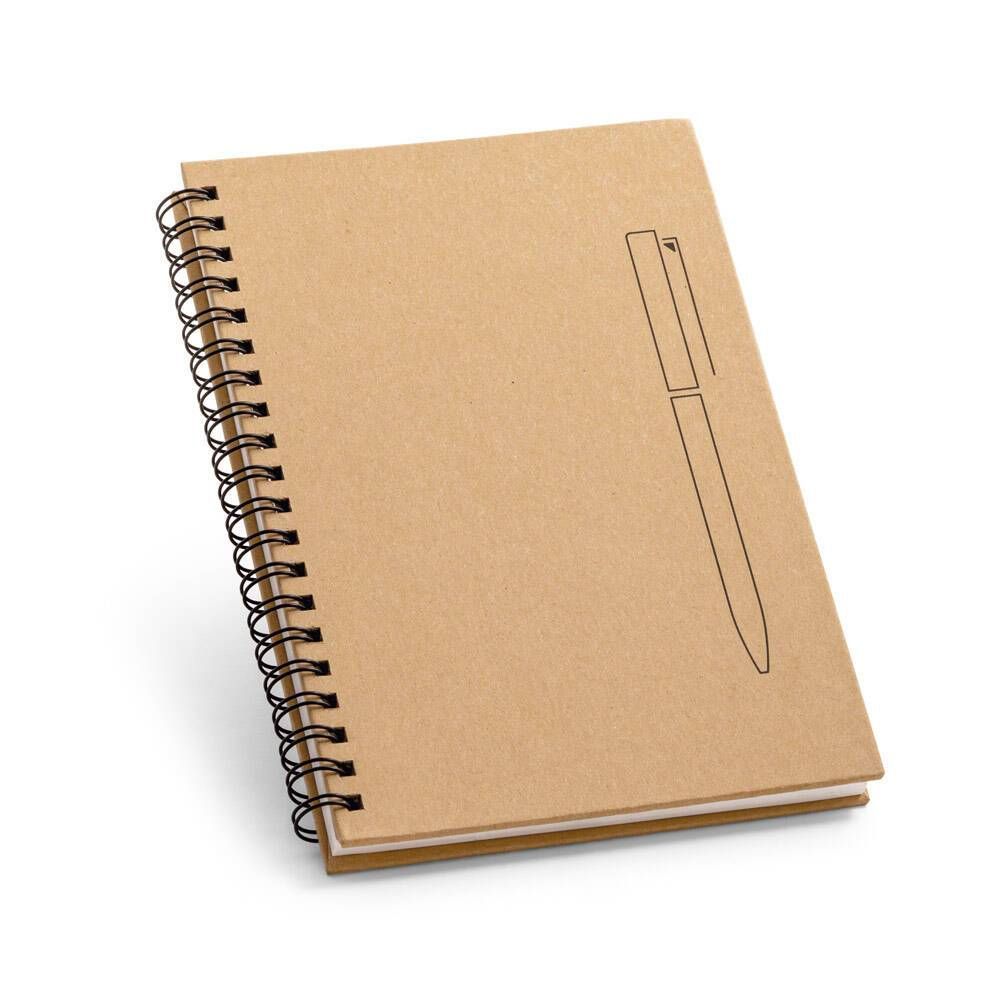 Caderno em papel kraft com folhas lisas ROCK - Foto 3