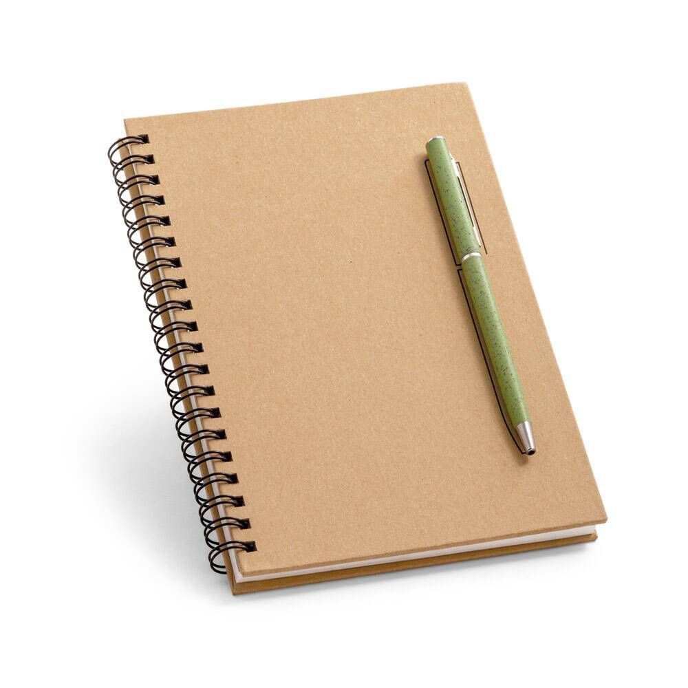 Caderno em papel kraft com folhas lisas ROCK - Foto 4