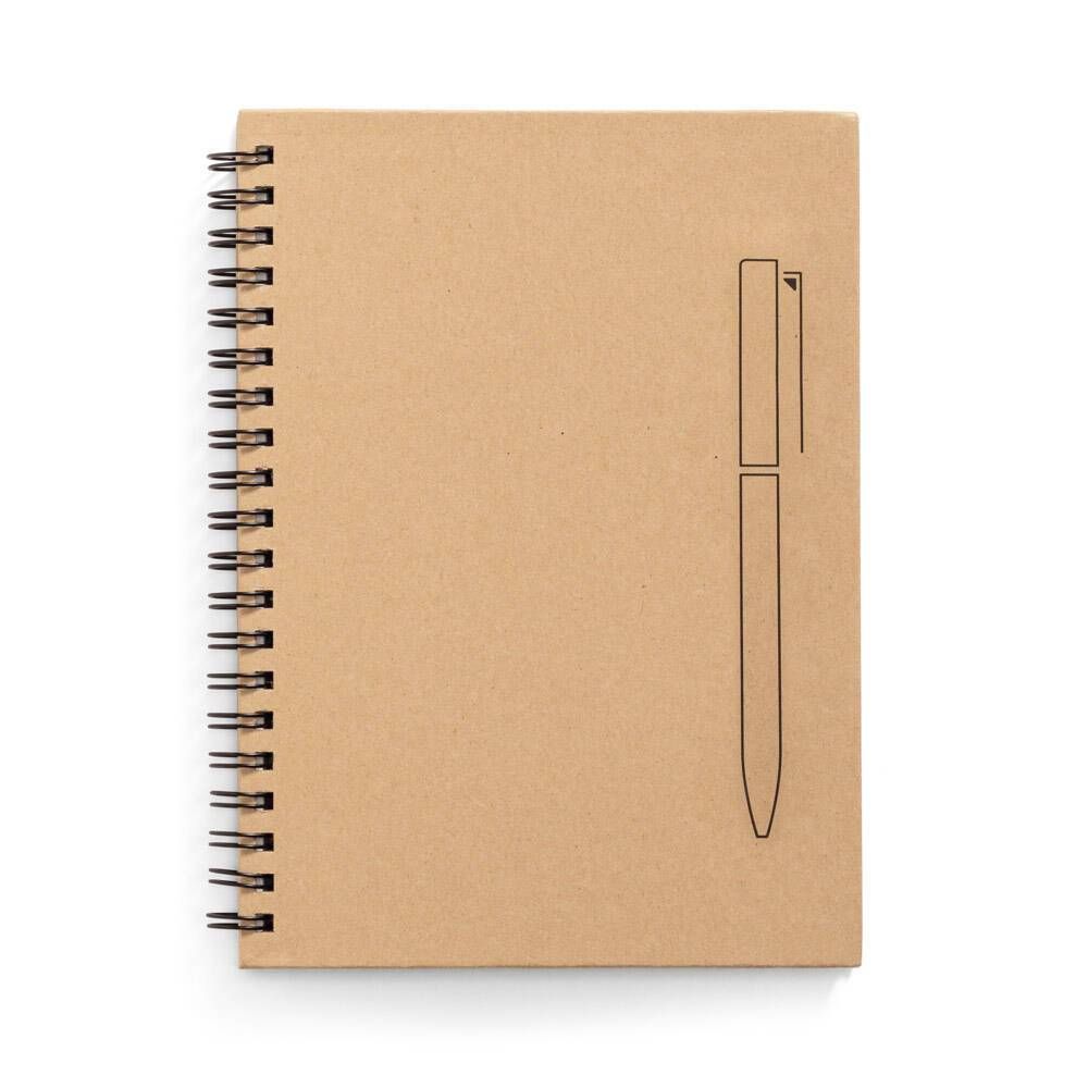 Caderno em papel kraft com folhas lisas ROCK - Foto 6