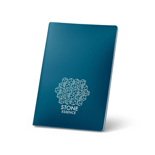 Caderno A5 de capa flexível em papel pedra QUEIROS - Foto 1