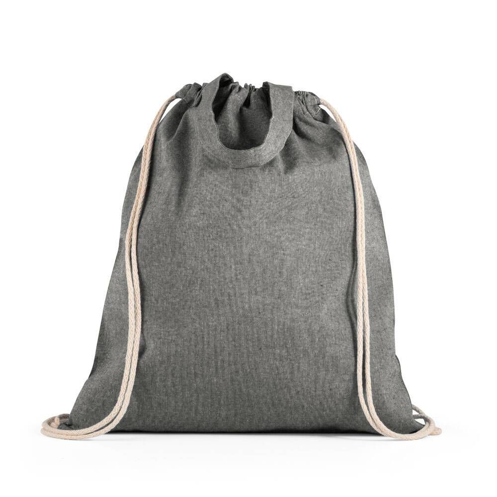 Sacola tipo mochila 70% algodão reciclado RISSANI - Foto 7