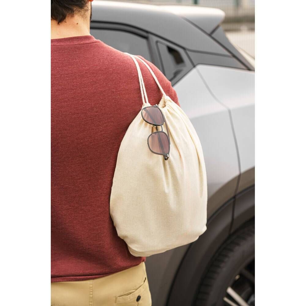 Sacola tipo mochila em algodão orgânico NAMPULA - Foto 4