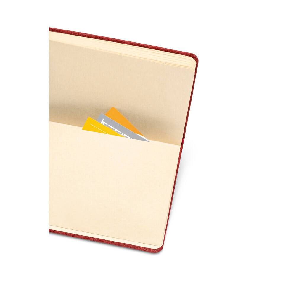 Caderno A5 com capa dura em rPET BOYD II - Foto 10