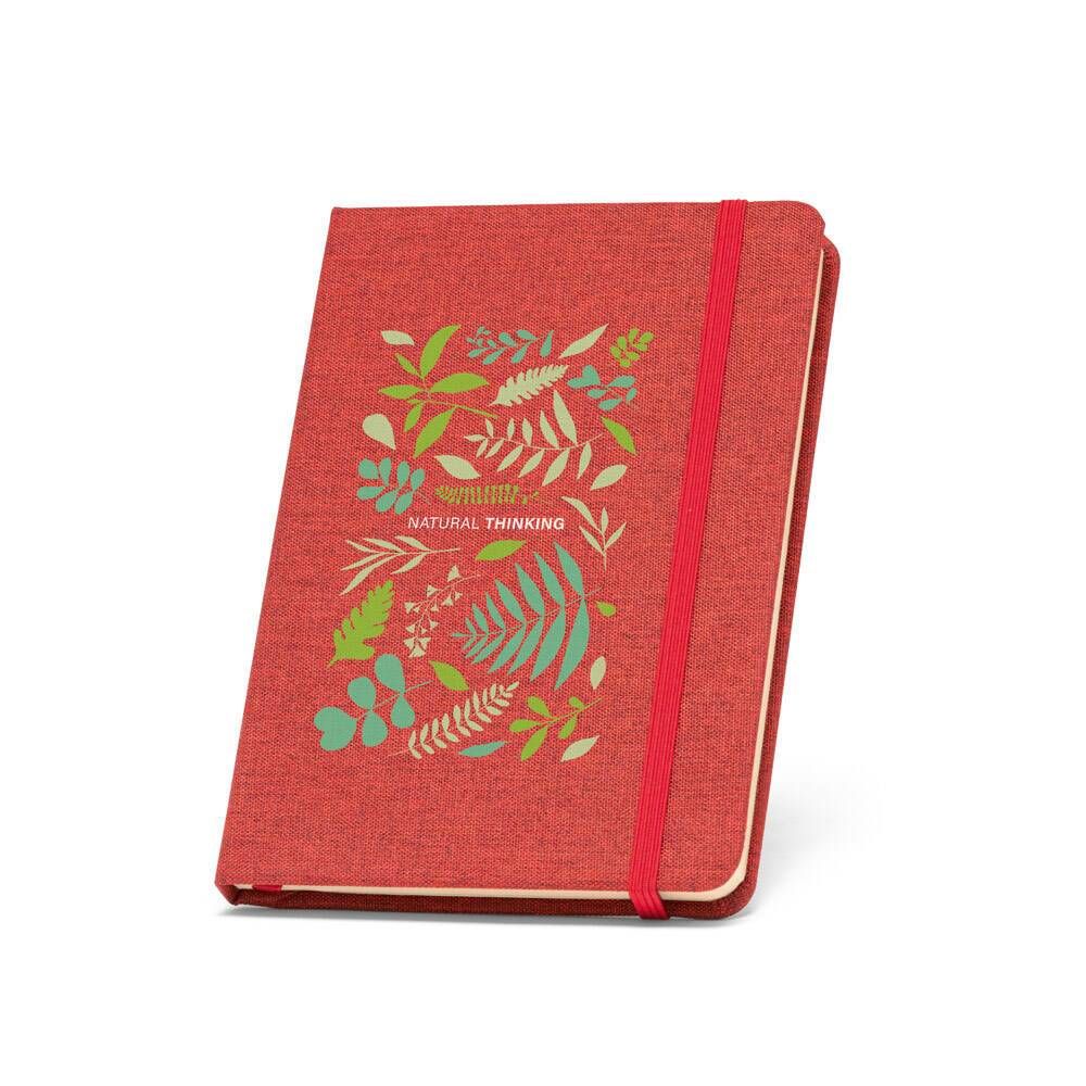 Caderno A5 com capa dura em rPET BOYD II - Foto 3