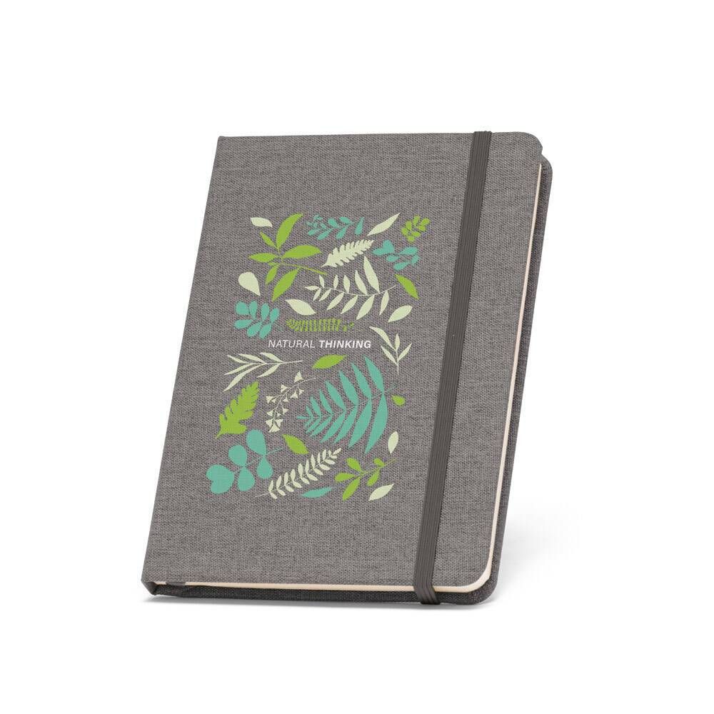 Caderno A5 com capa dura em rPET BOYD II - Foto 5