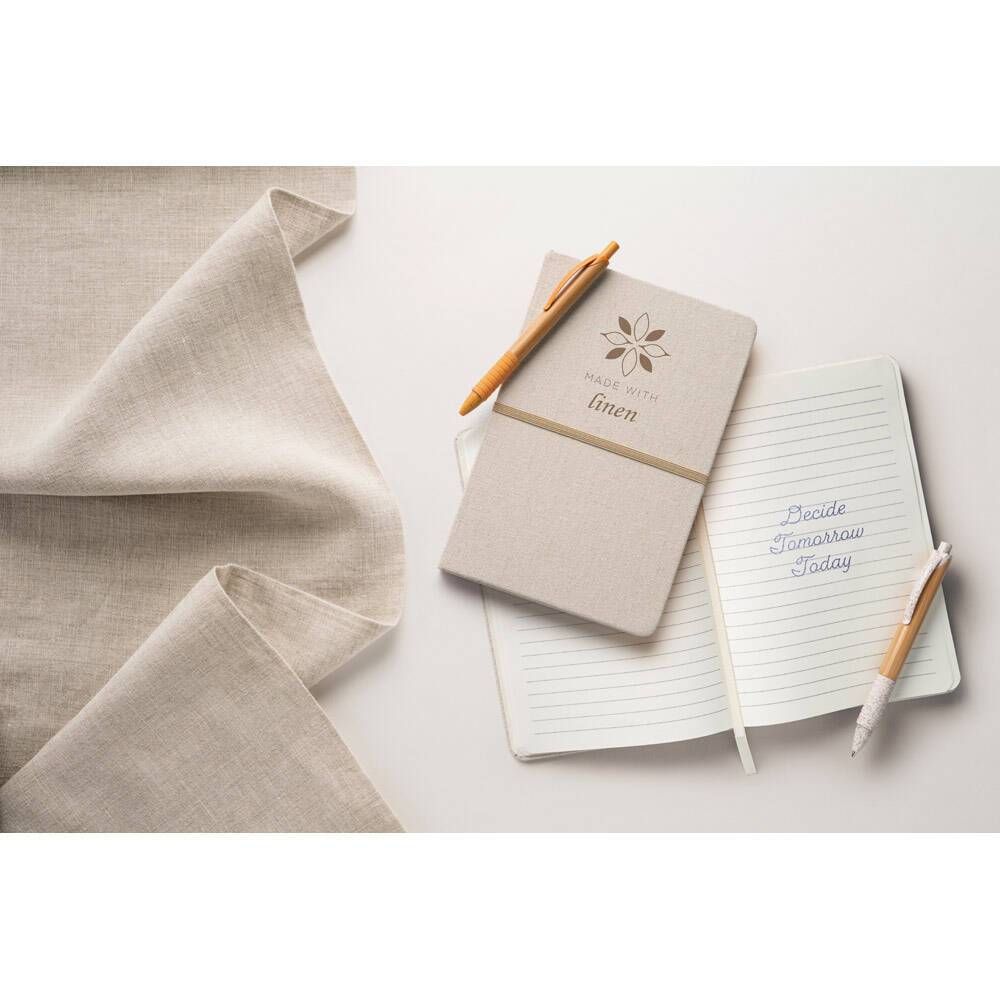 Caderno A5 em linho (230 g/m²) NERVAL - Foto 8
