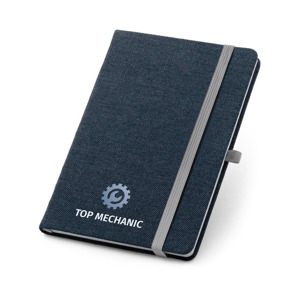 Caderno A5 em tecido tipo jeans DENIM - Foto 1
