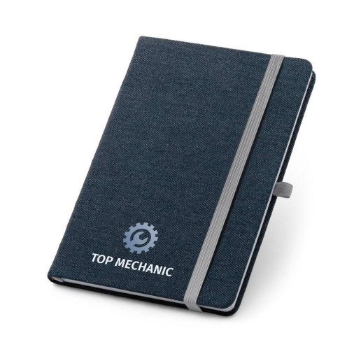 Caderno A5 em tecido tipo jeans DENIM - Foto 1