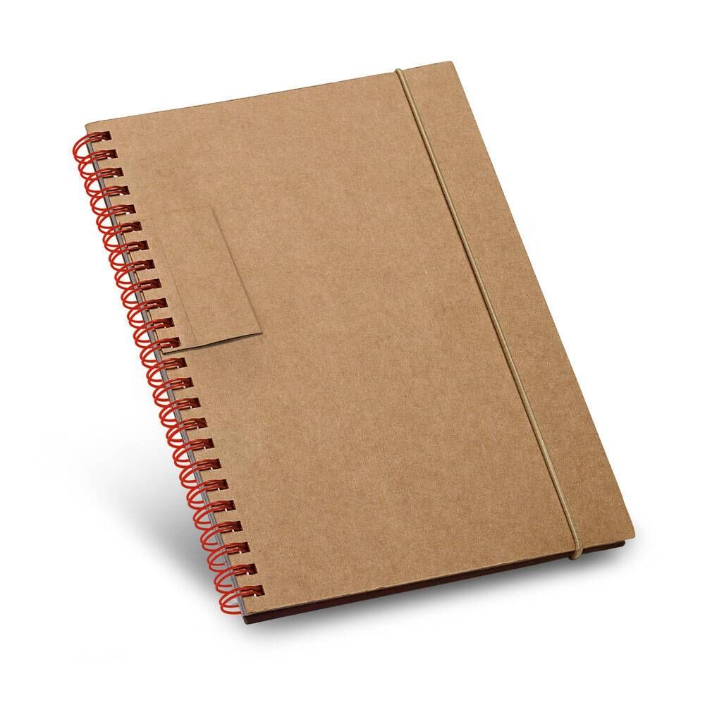 Caderno B6 com folhas pautadas reciclado GARDEN - Foto 4